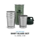Stanley Adventure Shot Glass Set 4 x 59 ml, gr&uuml;n